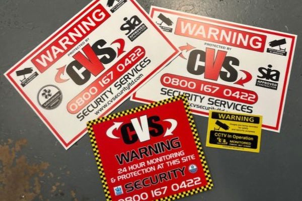 Clearview Security security signs